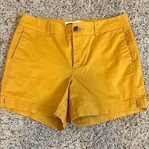 Women's Yellow Shorts